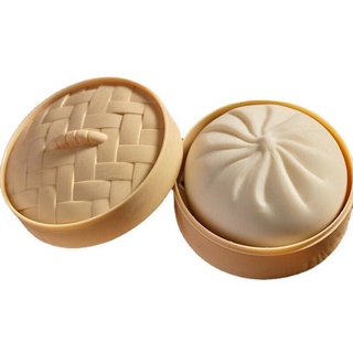 Squishy Steamed Stuff Bun Siopao Anti-stress Ball Fidget Toy ADHD