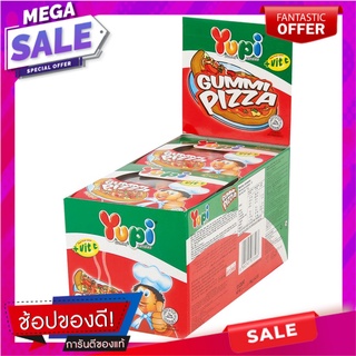 ยูปี้ กัมมี่ เยลลี่ซาวร์ กัมมี่แฟนซี คละแบบ 15 กรัม x 12 ชิ้น Yupi Gummy Fancy 15g x 12 pcs