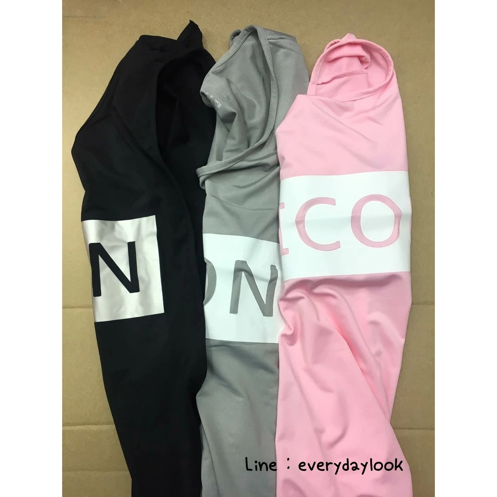 พร้อมส่ง เสื้อคลุมตัวยาว สปอร์ต มี3สี ดำ/เทา/ชมพู thumbnail 4