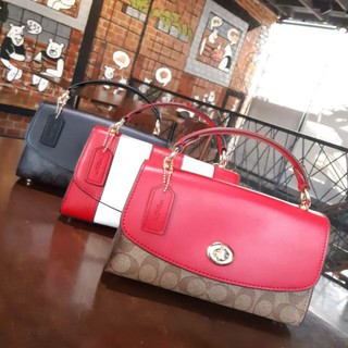 COACH TILLY SATCHEL 23 IN SIGNATURE CANVAS