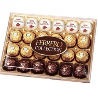 FERRERO COLLECTION รวมเฟอร์เรโร่ทุกรสชาติ 24 ลูกหมดอายุ 9/10/2023