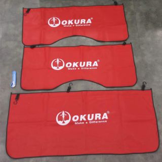 ผ้าคลุมซ่อมรถ 3ชิ้น okura e-ok-at036