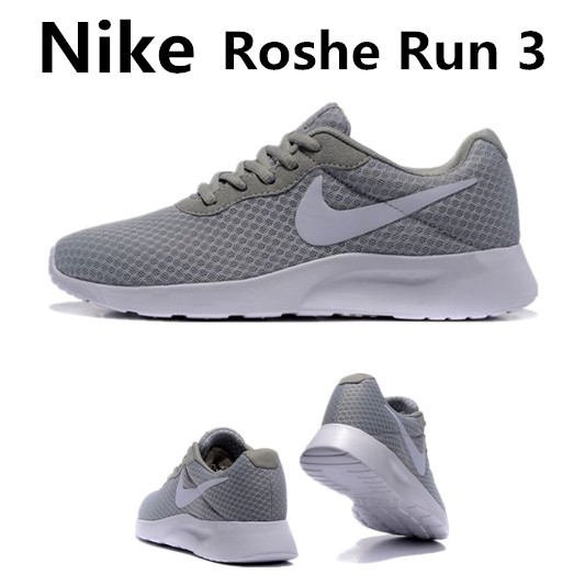 Fast&Power #2018-Nike Roshe-Run 3 แท้% รองเท้าวิ่งระบายอากาศได้ดี รองเท้ากีฬารองเท้าลำลองของผู้ชาย รองเท้าวิ่งสตรี