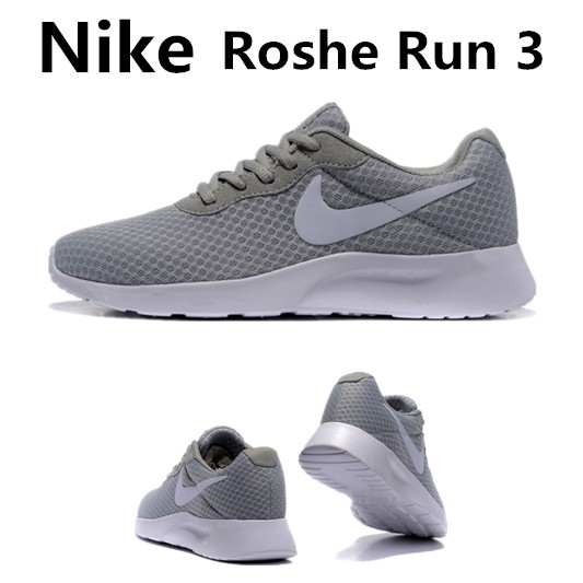 Roshe รองเท้าวิ่งระบายอากาศได้ดี Run แท้💯% Nike #2018 Fast&Power รองเท้าวิ่งสตรี 3 รองเท้ากีฬารองเท้าลำลองของผู้ชาย