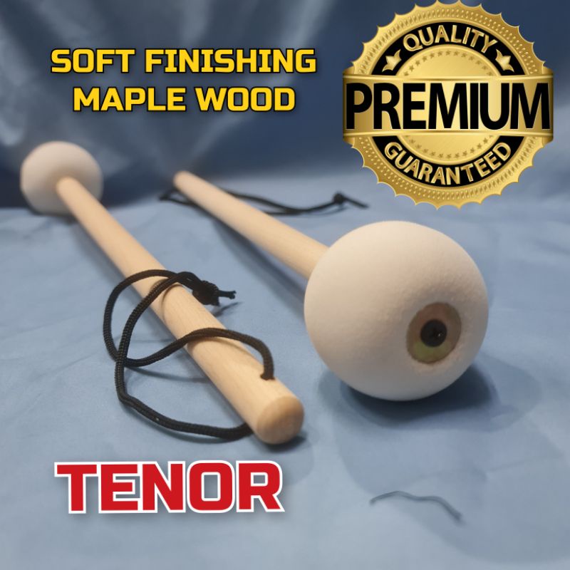 ไม้ตีกลอง TENOR - WOODEN HANDLE - MARCHING BAND BATTLE Stick