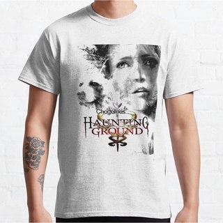 ขายดี!ขายดี เสื้อยืดลําลอง แขนสั้น พิมพ์ลาย Haunting Ground สีขาว สําหรับผู้ชาย DPinfm61CJabhb93S-5XL