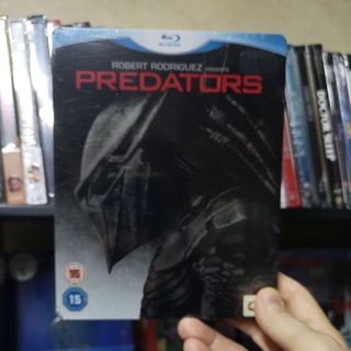 Blu-ray Steel Book : Predators (2010) มหากาฬพรีเดเตอร์ 3 Robert Rodriguez Presents