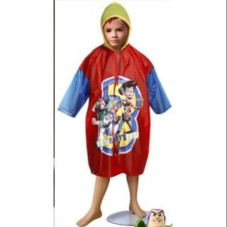 Toy Story 3 Raincoat for kids ชุดกันฝน เสื้อกันฝนเด็ก พลาสติกอย่างดี