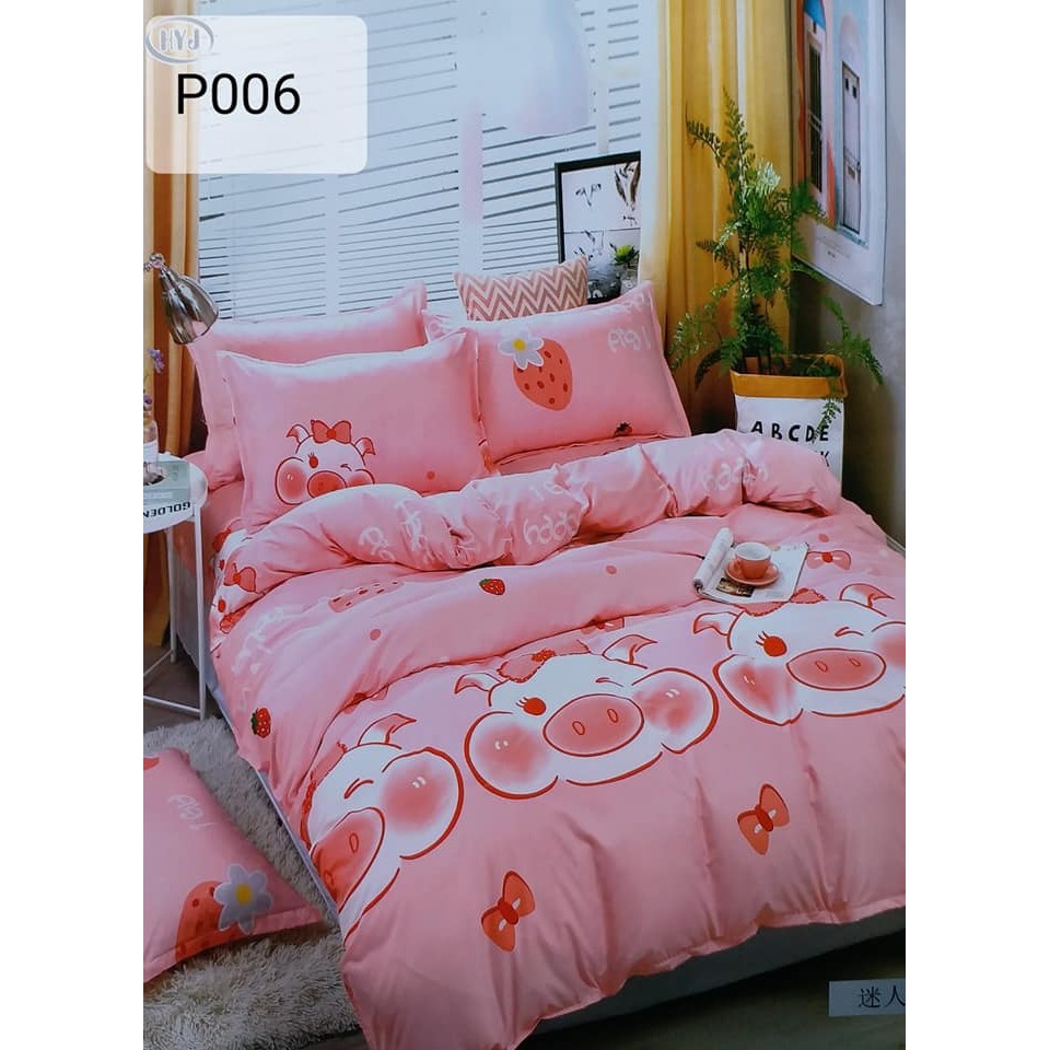 ชุดผ้านวม รหัส P006 ชุดผ้าห่มนวมเกรดพรีเมี่ยมขนาด 6 ฟุต