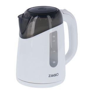 กาต้มน้ำ ZAGIO รุ่น ZG-4257 ความจุ 1.7 ลิตร กำลัง 1850 - 2200 วัตต์ สีขาว - เทา