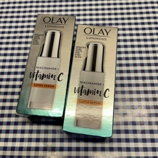 Olay Luminous Niacinamide + Vitamin C Super Serum 30ml. โอเลย์ ลูมินัส ไนอะซินาไมด์ วิตามิน ซี ซุปเปอร์ เซรั่ม 30 มล.