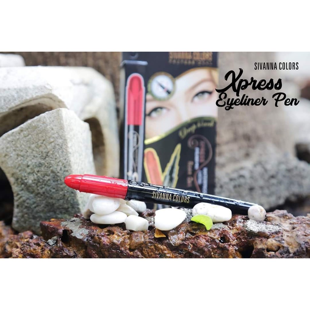 Sivanna Colors Xpress Eyeliner Pen HF896 อายไลเนอร์กันน้ำ Shopee Thailand