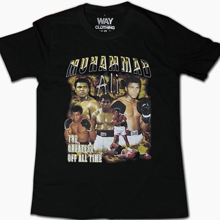 Muhammad ALI เสื้อยืด สไตล์วินเทจ