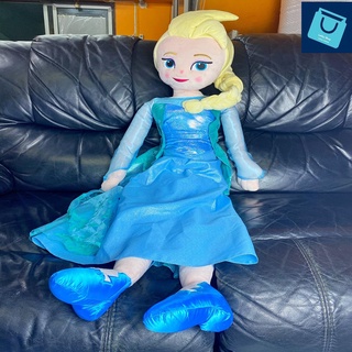 😊ถูก l พร้อมส่ง😊 ตุ๊กตาเอลซ่า ขนาด 125 ซม.งานเย็บเนียนมาก เอลซ่า แอนนา frozen 2 doll elsa anna เอลซ่า แอลซ่า