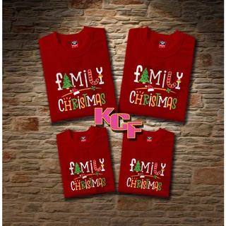 เสื้อยืดFAMILY CHRISTMAS SET 179PHP ADULT 149PHP KIDS 161