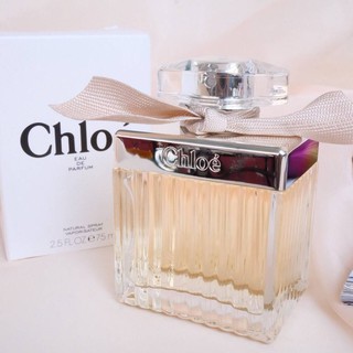 Chloe EDP 75ml โบว์ครีม  กล่องเทส