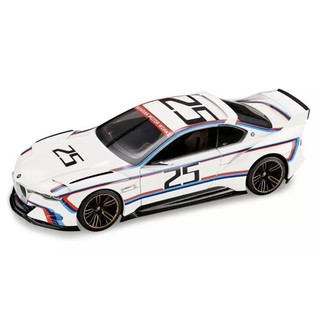 โมเดลรถเหล็กBMW 3.0 CSL Hommage R ขนาด1:24 รายละเอียดตัวรถสวยสมจริงประตูข้างสามารถเปิดปิดได้เป็นงานโมเดลสำหรับตั้งโชว์