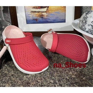 Crocs Lite Ride Clog รองเท้าแตะ แบบลำลอง มาใหม่สุดฮิต ใส่ได้ทุกเพศ มีส่วนลดราคา