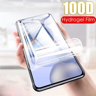 ฟิล์ม Hydrogel Film For VIVO S1 NEX3 V11 V11I V15 Y12 Y15 Y17 Y11 Y53 Y55 Y66 Y67 Y69 Y71 Y75 Y79 Y83 Y85 Y97 X27 X30 Pro ป้องกันหน้าจอ Full Curved frame เต็มจอ soft นิ่ม Film Screen Protectors Protective Scratch resistant