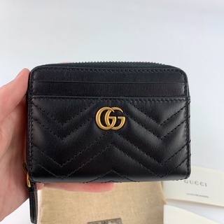 แท้💯Gucci card zip wallet