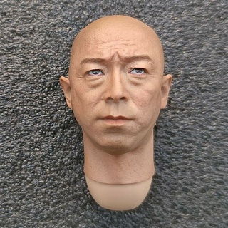 ฟิกเกอร์แกะสลัก 1:6 Asian Bo Huang Head Sculpt F 12 นิ้ว ของเล่นสําหรับเด็ก