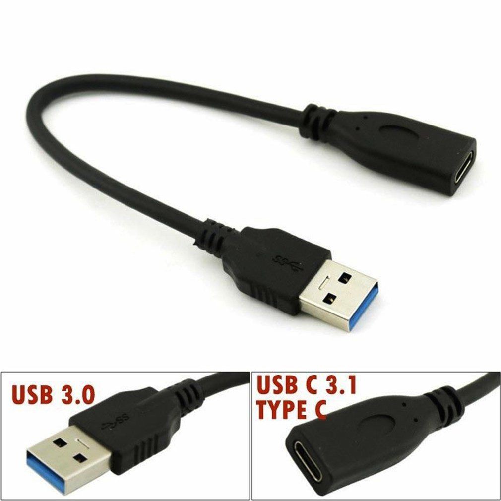 Usb adapter 3.1 Type C female to USB 3.0 A male | Shopee Thailand