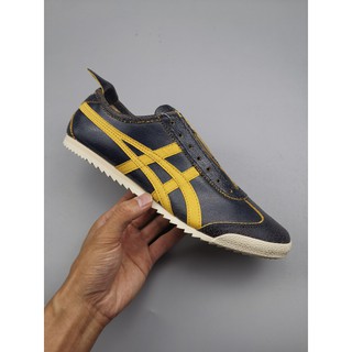 รองเท้า Onitsuka Tiger NIPPON MADE Serrano Black Pale /Gold รองเท้าโอนิซึกะ รองเท้าลำลอง