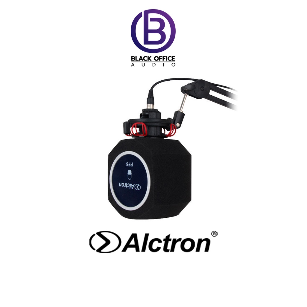Alctron PF8 Studio Microphone Screen / ฟองน้ำกันลม / Pop Filter (BlackOfficeAudio)