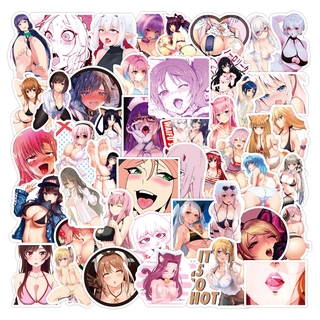 พร้อมส่งWAIFU SEX GIRL sticker Waifu สาวกระต่าย สติกเกอร์กัน…