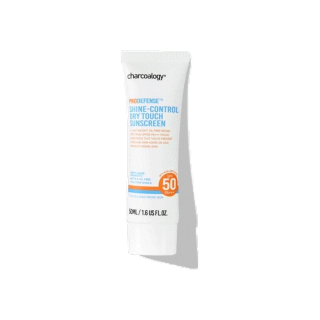 ชาร์โคโลจี เจลกันแดดถ่านไม้ไผ่ เนื้อเบา คุมมันไม่อุดตัน Charcoalogy Shine-Control Dry Touch Sunscreen SPF50 PA+++ 50 ml.