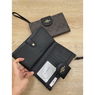 COACHแท้พร้อมส่ง 💯 COACH Wallet คล้องเเขน