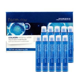 Farm stay Collagen Water Full Moist Treatment Hair Filler 13ml*10pcs