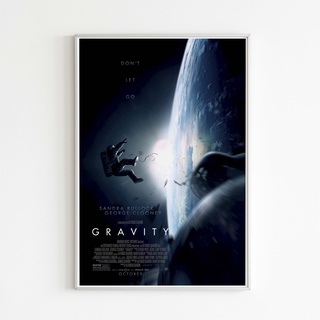 Gravity  Poster โปสเตอร์ภาพขนาด 33X48 cm