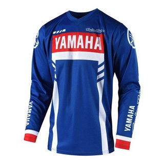 ใหม่ เสื้อยืดแขนยาว ลาย YAMAHA Motocross TLD GP RS1 Downhill สําหรับผู้ชาย เหมาะกับการขี่รถมอเตอร์ไซค์วิบาก