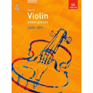 Violin Exam Pieces 2008-2011, Grade 4