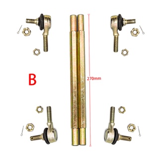 ชุดข้อต่อลูกหมาก M10-M10 260 มม. 270 มม. 280 มม. 290 มม. 300 มม. 310 มม. 320 มม. สําหรับรถ ATV UTV Taotao Go kart hummer 1 ชิ้น