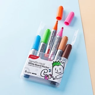 *1ด้าม/ยกแพค* ปากกาไวท์บอร์ด ไวท์บอร์ด โมนามิ รุ่น220 Monami SigmaFlo หัวกลม 2.0 มมWhiteboard Pen ไม่แตก ไม่ทิ้งคราบ