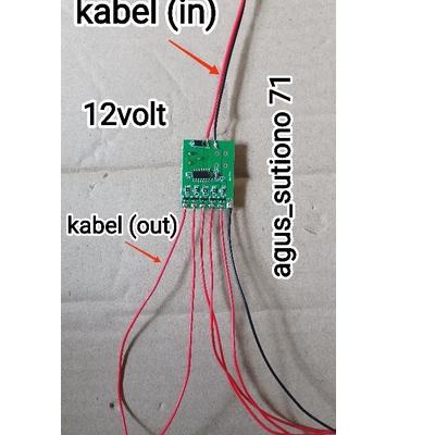 ตัวปล่อยล่าสุด.. S34 LED Running Module 5 Tracks 5TR 8 โหมดกระพริบอัตโนมัติ