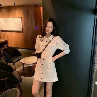 New 🇰🇷🇰🇷   White Wally Dress