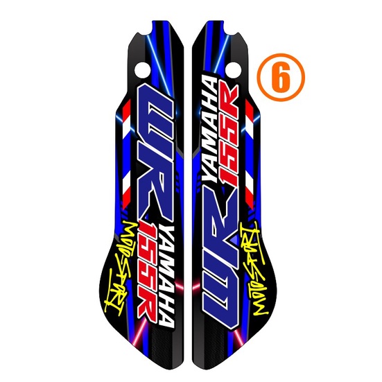 YAMAHA WR155R สติกเกอร์ติดการ์ดโช้คหน้า - รูปที่ 5