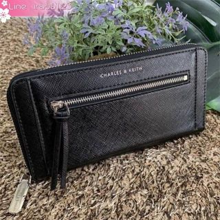 CHARLES &amp; KEITH LONG WALLET BAG ของแท้ ราคาถูก