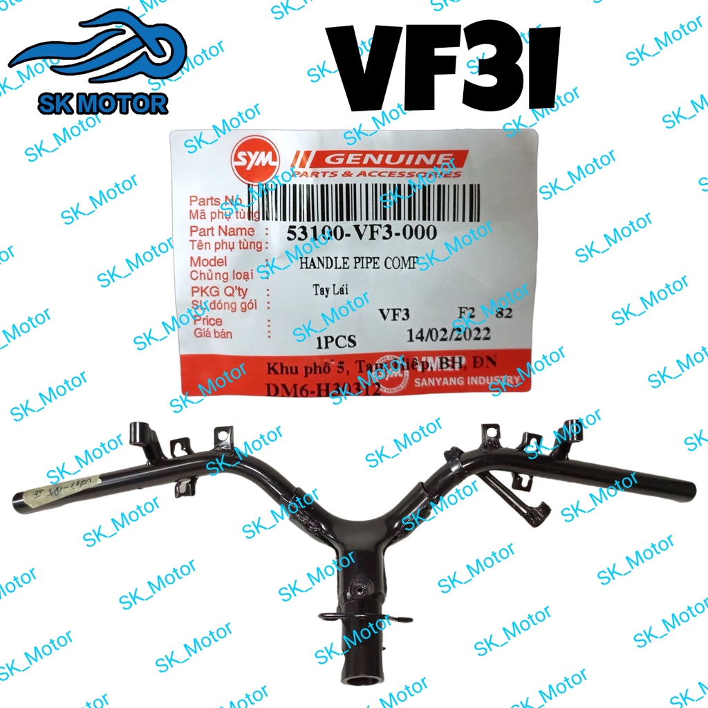 SYM VF3 VF3i 185 ท่อจับ Comp Bar Hander พวงมาลัยบาร์ Besi Balancer Balancing 53100-VF3-000 53104-VF3