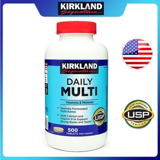 (Exp.06/2024)Kirkland Daily Multi Vitamins Mineral 500 Tablets