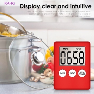 Rahg นาฬิกาจับเวลา หน้าจอ LCD ดิจิทัล แบบแม่เหล็ก สําหรับเชฟร้านอาหาร