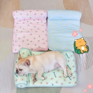 Pet Coolmat แผ่นรองนอนสัตว์เลี้ยง เบาะเย็นแมว แผ่นเย็นแมว เย็นสบาย นุ่มนวล สบายตัว ระบายอากาศดี
