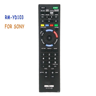 ใหม่ รีโมตคอนโทรล RM-YD103 แบบเปลี่ยน สําหรับ Sony RMYD103 LED LCD TV KDL32W700B XBR-70X850B KDL40W590B KDL40W600B