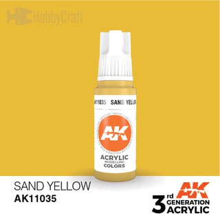 AK 3G Color Sand Yellow 17 ml