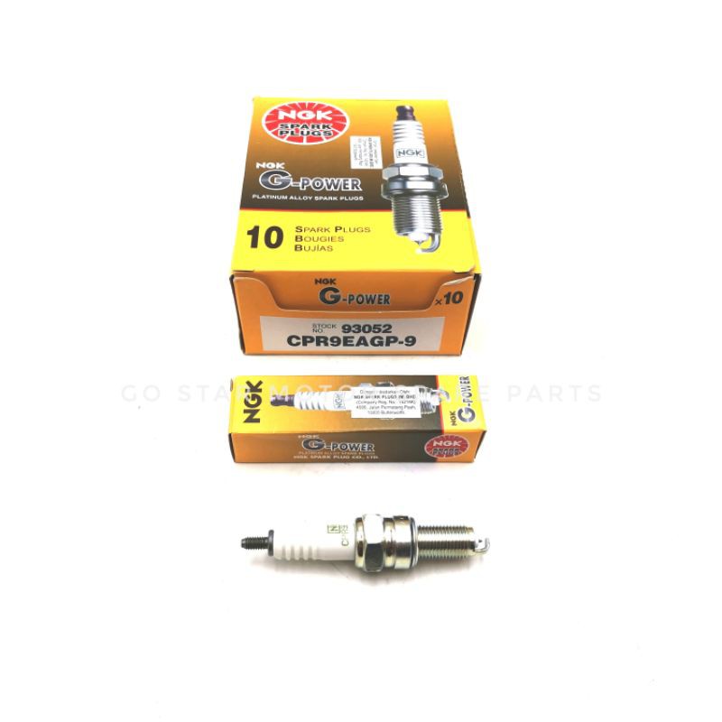 NGK CPR9EAGP-9 CPR9 EA GP G-POWER GPOWER GPOWER G POWER SPARK PLUG สําหรับ RS150