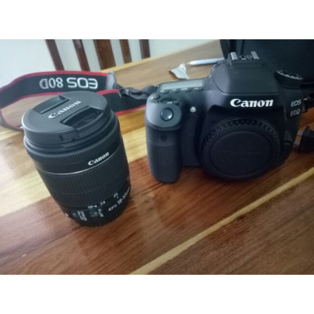 Canon 80D+เลนส์ Kit18-55 มีกระเป๋ากล้อง สายชาตครบ