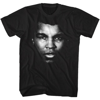 เสื้อยืดผ้าฝ้าย เสื้อยืดลําลอง แขนสั้น พิมพ์ลาย Greatest Boxer Of All Time Face Shot เข้ากับทุกการแต่งกาย สําหรับผู้ชาย